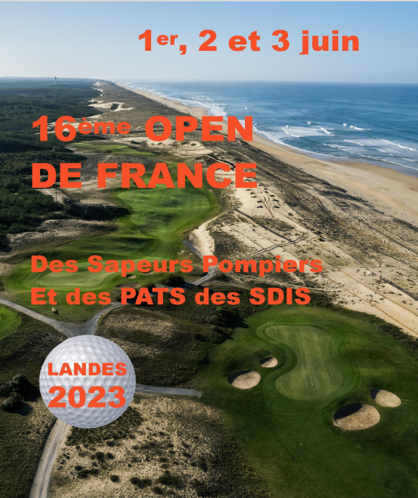 OPEN DE GOLF CHAMPIONNAT DE FRANCE DES SAPEURSPOMPIERS 2023