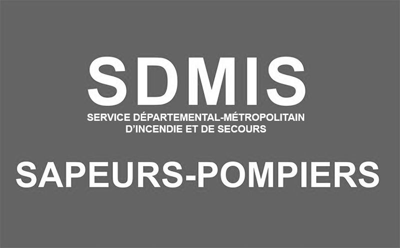 Logo SDMIS noir et blanc - Deuil