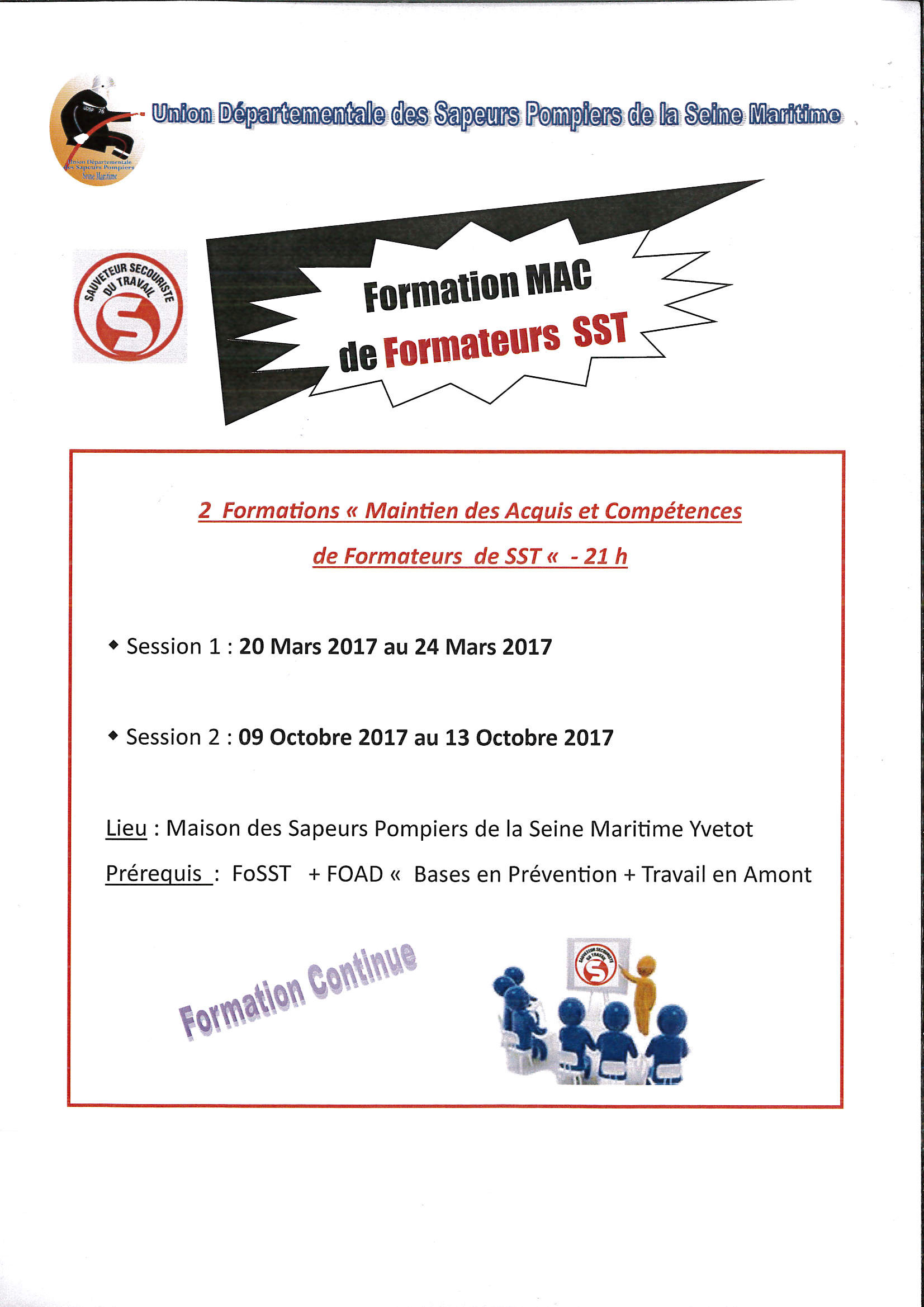 Mac De Formateur Sst Pompiers Fr